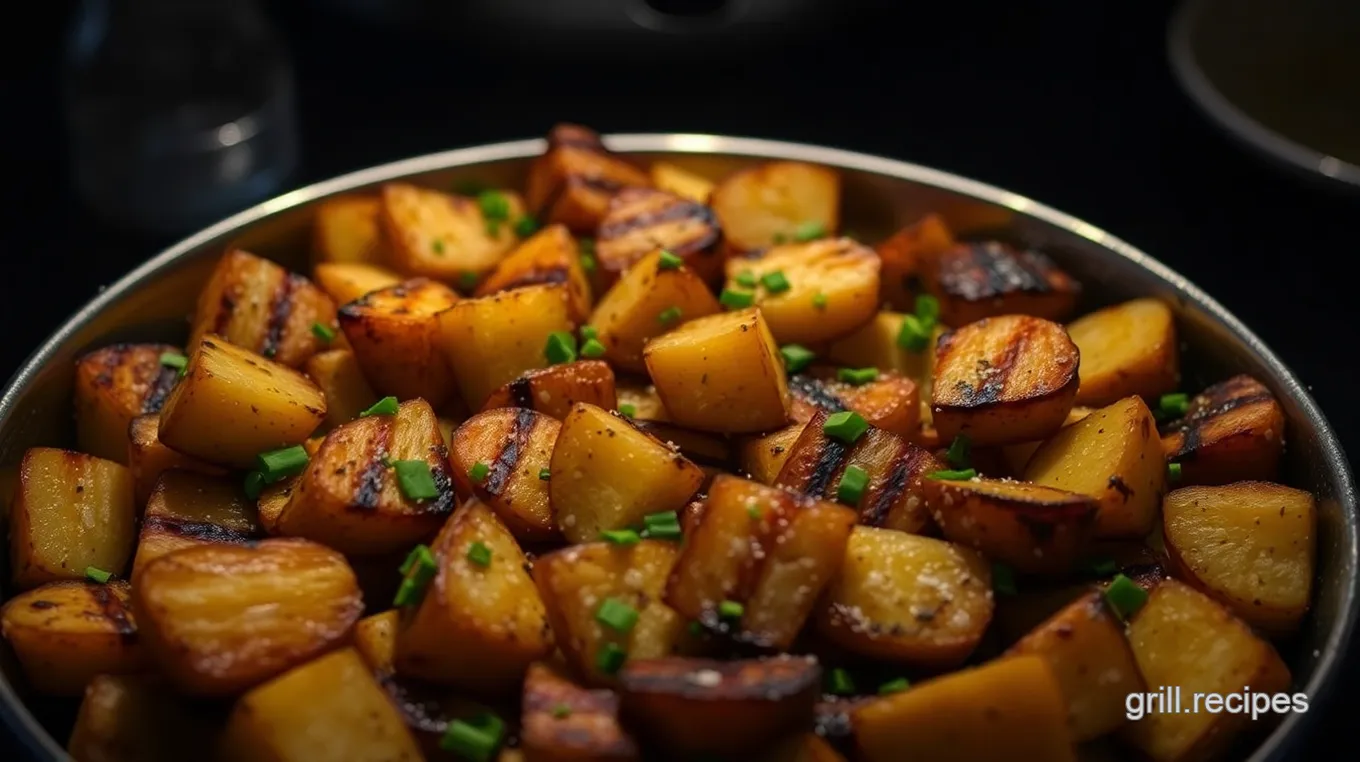 Backyard Grilled Green Giant Simply Steam Seasoned Potatoes