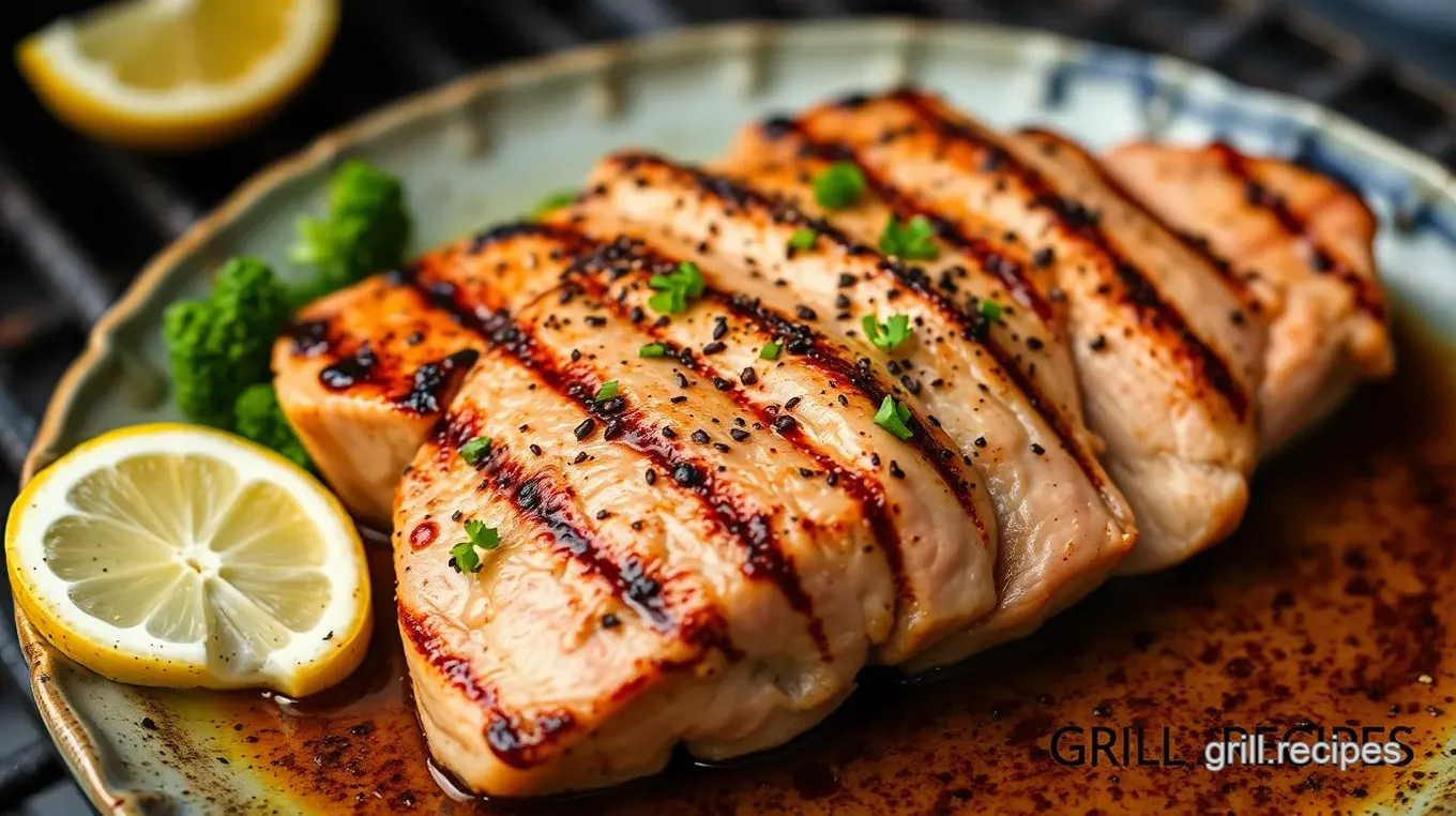 Grilled Fresh Tuna Steak on a George Foreman Grill