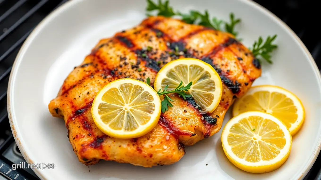 Lemon Pepper Grilled Chicken