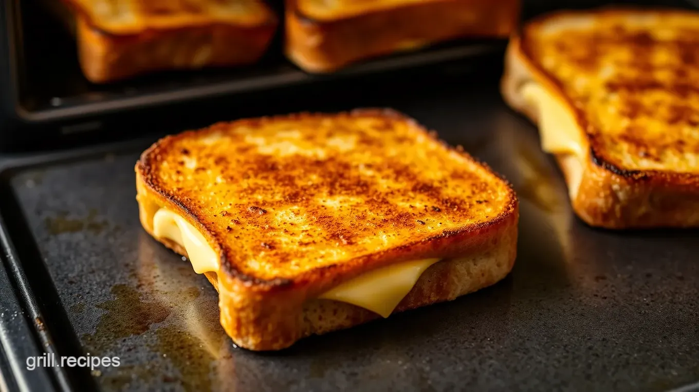 Perfectly Grilled Cheese in a Toaster Oven