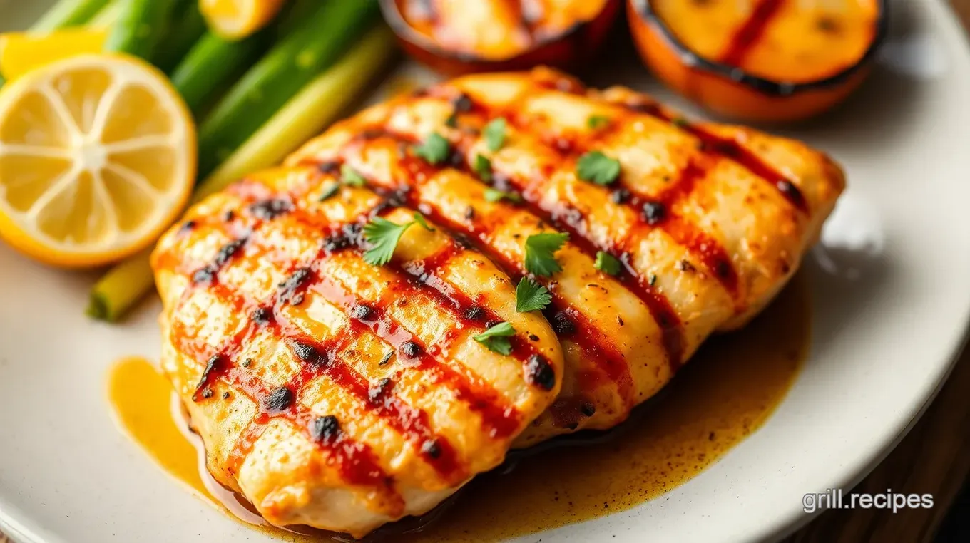 The Best Grilled Chicken Marinade