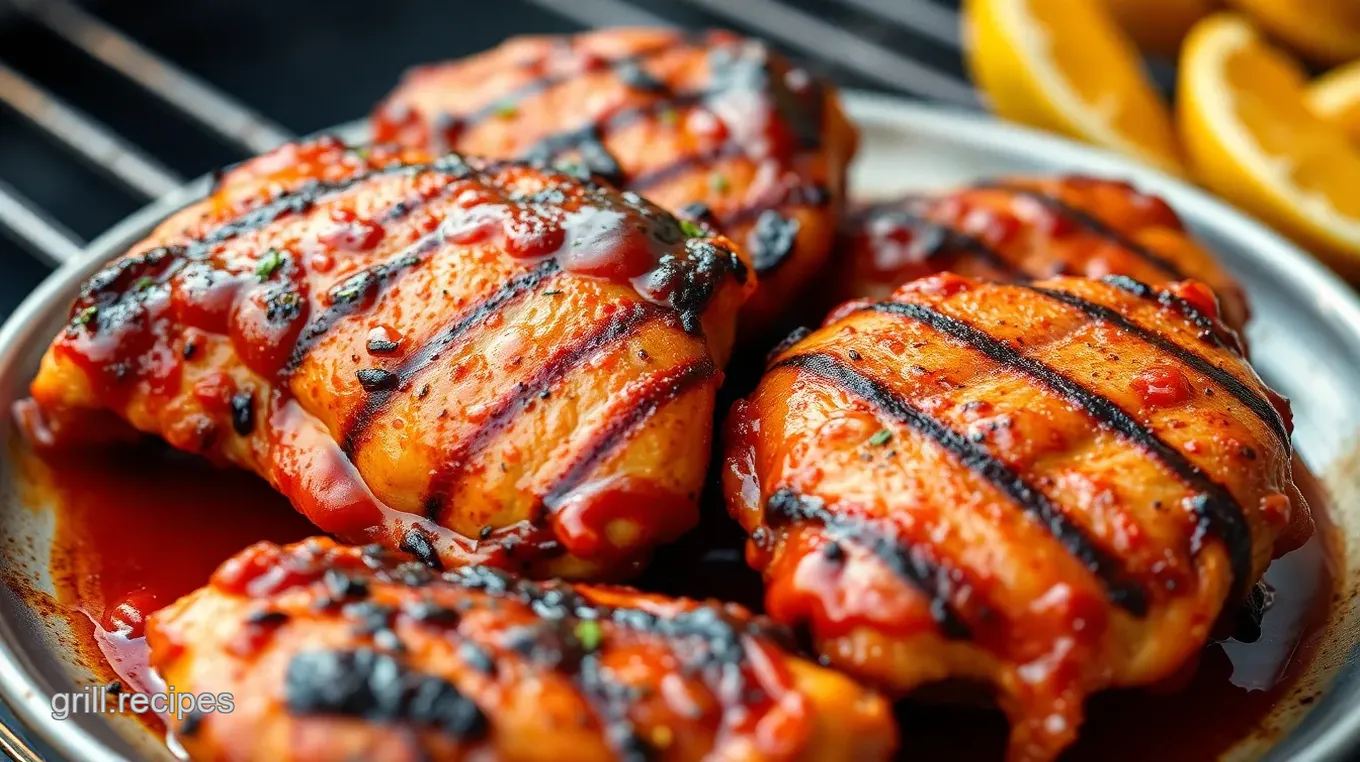 Grilled BBQ Chicken