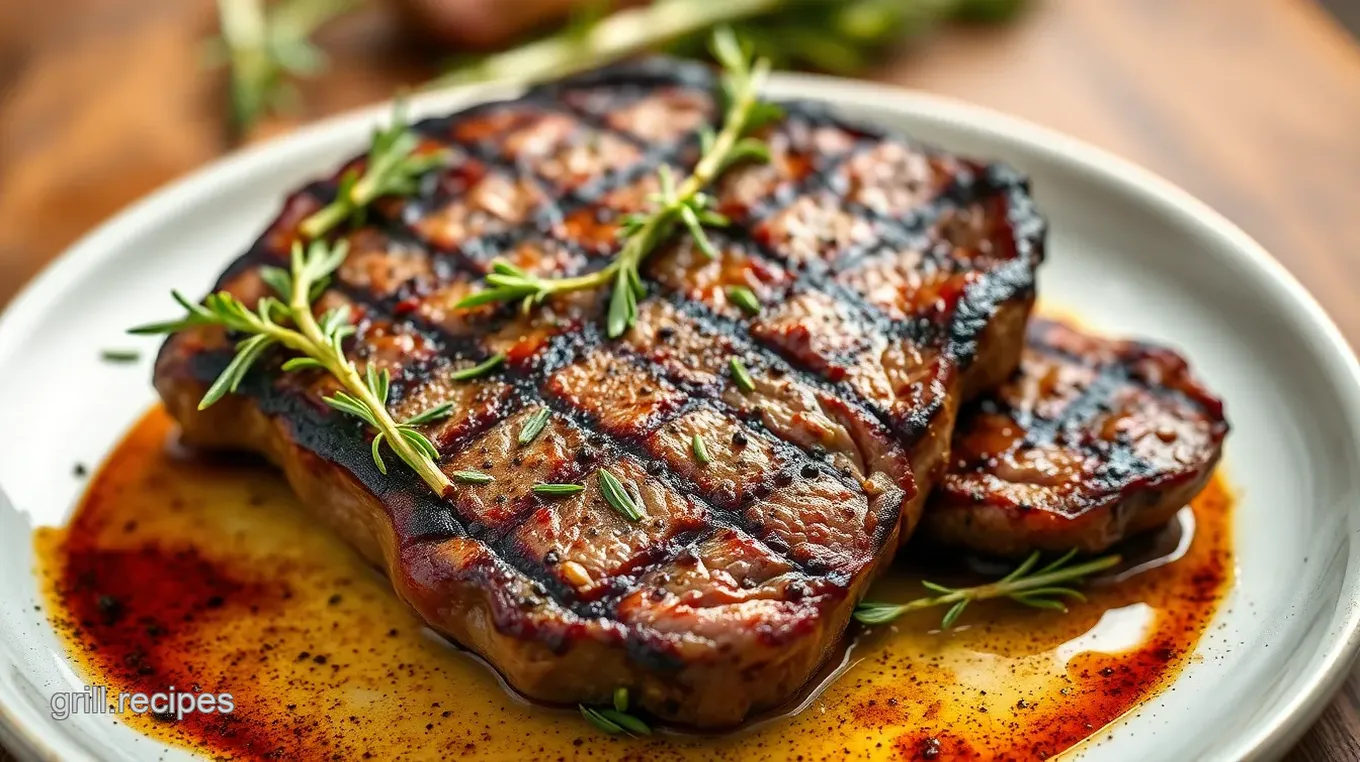 Juicy Grilled Sirloin Steak Recipe