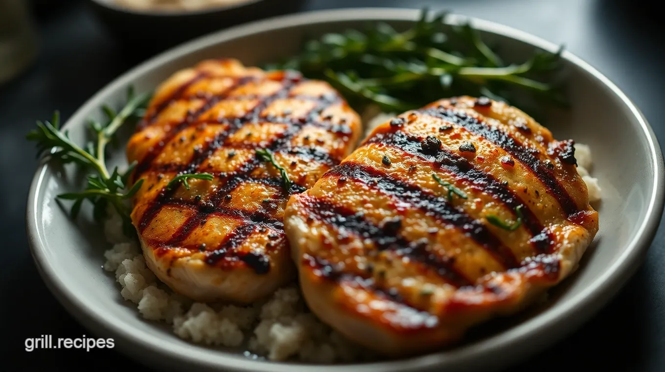 Perfectly Grilled Chicken Breasts