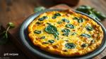 Bake Artichoke Frittata with Spinach Flavor