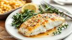 Bake Hake Fillets with Garlic Herb Flavor