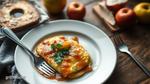 Cook Delicious Caramelized Apple Omelette