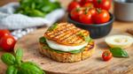 Grilled Caprese Sandwich Delight in 15 Minutes