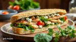 Grilled Chicken Greek Salad Sandwich Quick