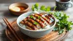 Grilled Eel Sushi Bowl with Sweet Soy Glaze