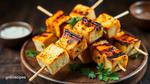 Grill Paneer Tikka Skewers - Flavorful Appetizer