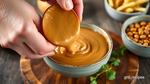 Mixing Peanut Butter for a Spicy Dip