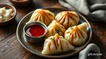 Grilled Sweet Rice Dumplings with Sauce