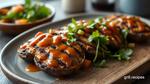 Grilled Portobello Salad with Sweet Dressing