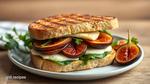 Grilled Fig and Brie Gourmet Sandwich