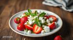 Salad with Strawberries & Feta - Refreshing Treat