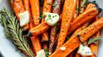 Grill Carrots with Gouda & Green Harissa