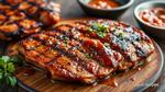 Grill Pork Steak with Flavorful Marinade