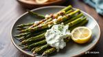 Grilled Asparagus with Tangy Lemon Feta