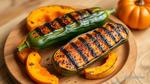 Grilled Bottle Gourd & Pumpkin - Healthy Snack