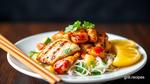 Grilled Chicken Teriyaki Salad with Pineapple