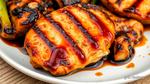 Grilled Chicken with Sweet Soy Glaze