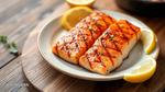 Grilled Salmon Fish Fillets with Spicy Marinade