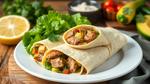 Slow Cooked Pork Wraps with Tropical Flavor