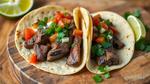 Grill Flank Steak Tacos with Sweet Salsa