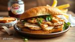 Grilled Chicken Cuban Sandwich Delight