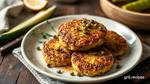 Pan-Fried Zucchini Patties with Capers