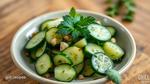 Quick Cucumber Salad with Fresh Herbs