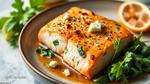 Baked Salmon with Spinach & Feta Delight