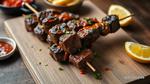 Grilled Beef Skewers with Spicy Marinade