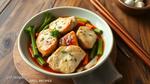 Steamed Chicken Fillets with Vegetables