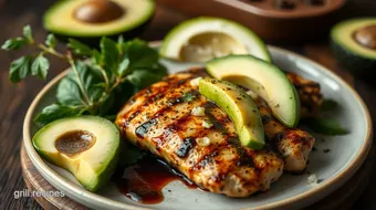 Grilled Chicken Balsamic Avocado Delight