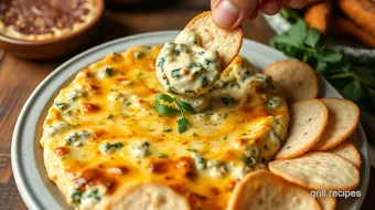 Bake Cheesy Spinach Artichoke Dip Indulgence