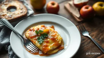 Cook Delicious Caramelized Apple Omelette