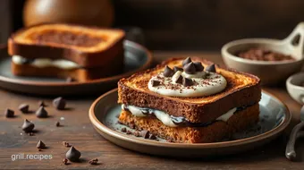 Toast Chocolate Delight with Creamy Filling