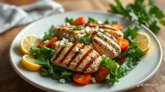 Grilled Chicken Caesar Salad Delight