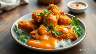 Fried Chicken Katsu with Savory Curry Sauce