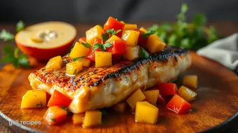 Sautéed Sea Bass with Tropical Mango Salsa