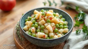 Chilled Pasta Pea & Artichoke Salad Recipe