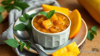 Simmered Mango Chutney with Tropical Flavor