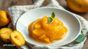 Cook Exotic Mango Jam with Vanilla Flavor