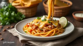 Quick Taco Pasta with Cheesy Goodness