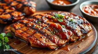 Grill Pork Steak with Flavorful Marinade