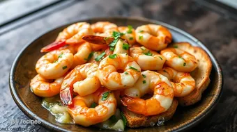 Grill Shrimp Cheesy Garlic Bliss in 35 Min recipe card