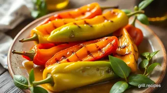 Grill Sweet Peppers with Olive Oil Delight