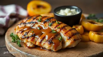 Grilled Chicken with Apple Glaze Delight